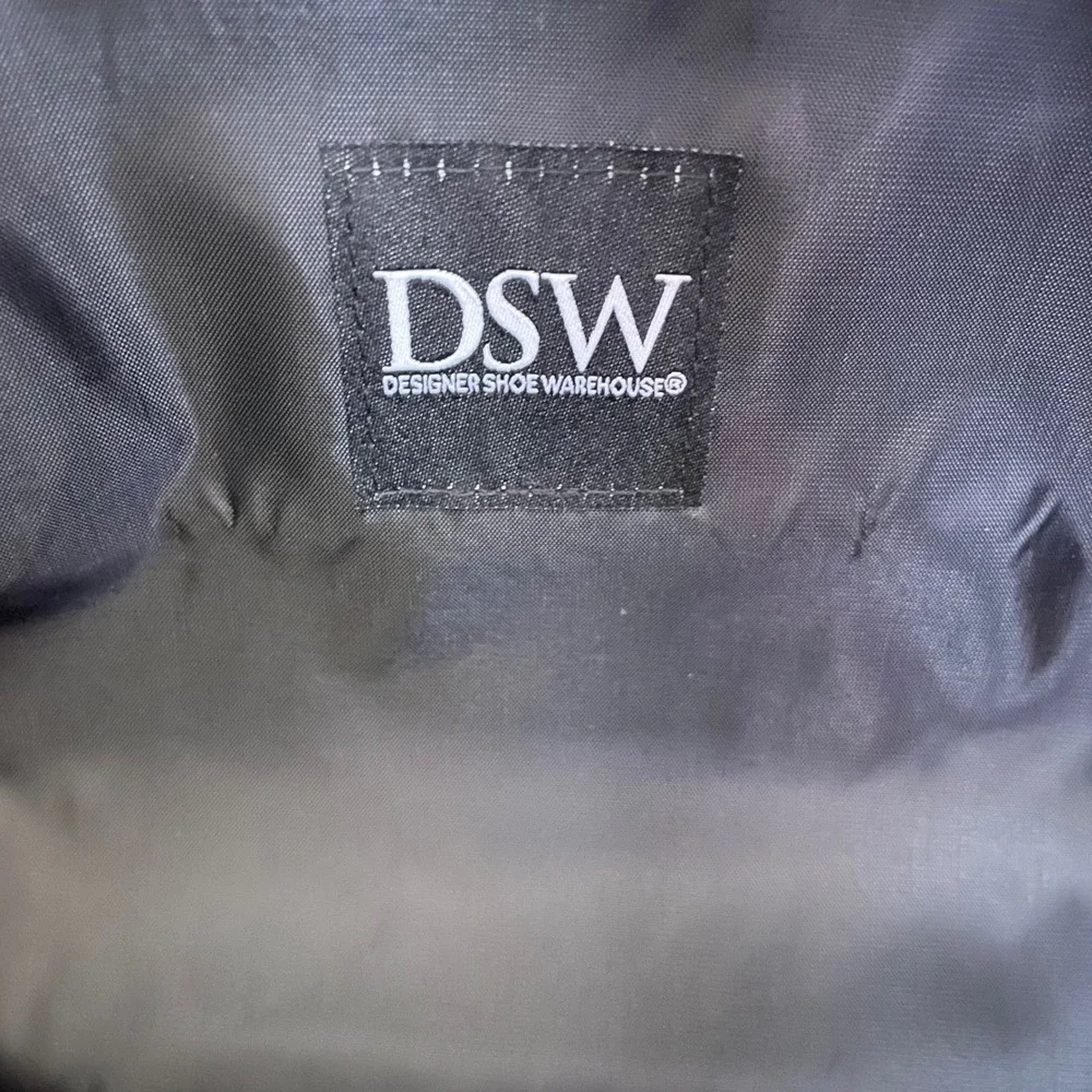 DSW Black and Brown Weekender‎ Bag with Shoe Compartment